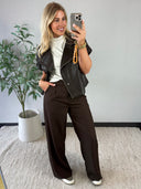 KHLOÉ // gilet ambika zwart